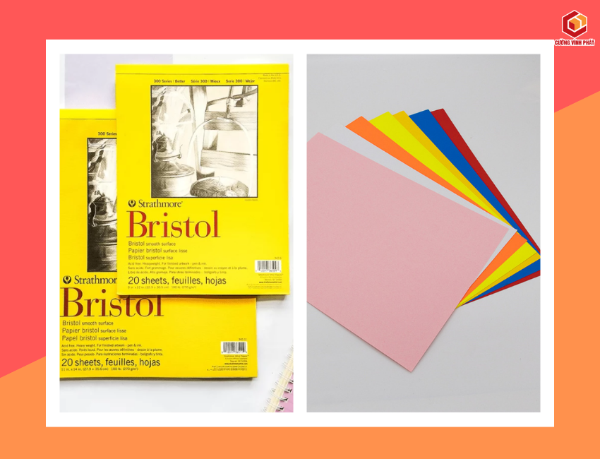 Giấy bristol là gì? Ứng dụng, đặc điểm của giấy bristol trong in ấn